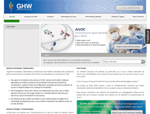 Tablet Screenshot of ghwgroup.fr